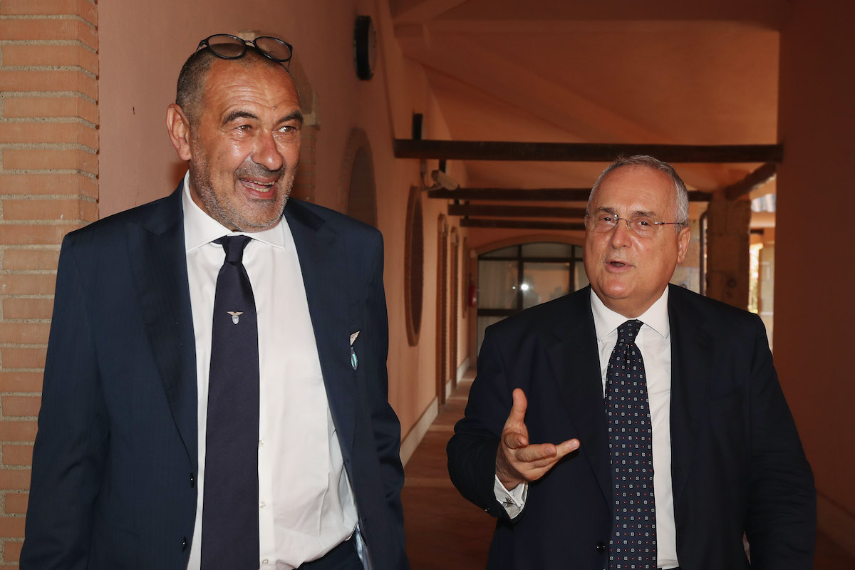 Lazio President Lotito Promises Sarri Two Reinforcements in January Window  | The Laziali